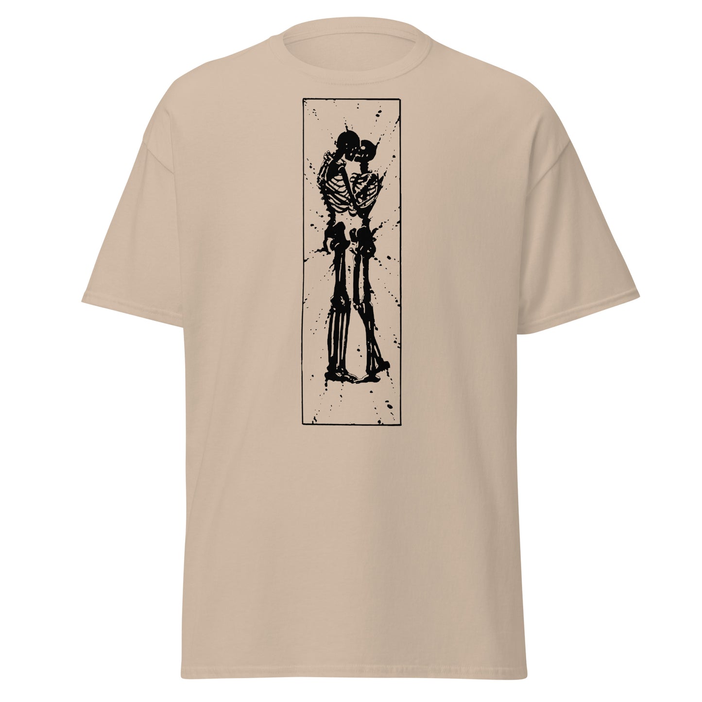 Watchmen-Inspired Skeletons Nuclear Kiss (Black) Classic Tee