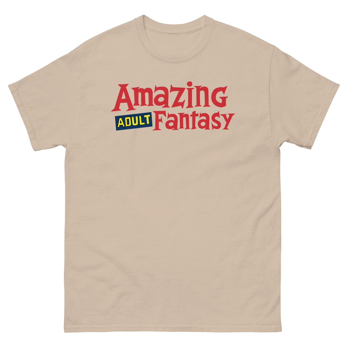 Amazing ADULT Fantasy Comic History Logo Unisex Classic Tee