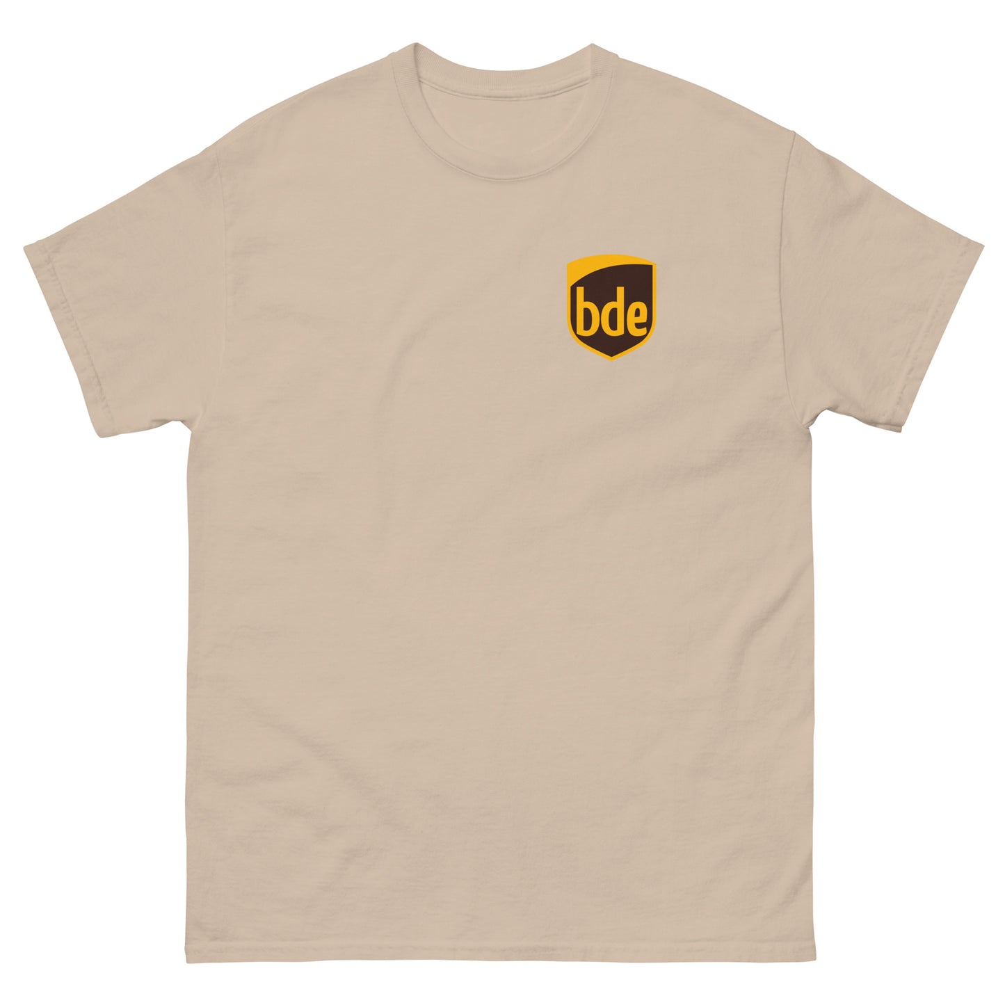 BDE Big Dick Energy Delivery Driver (Front & Back Print) Unisex Classic T-Shirt