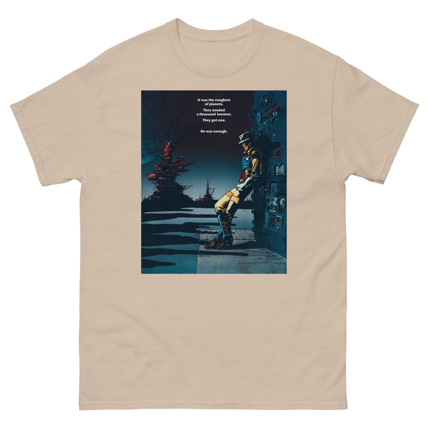 Space Marshall "He Was Enough" Animation Poster Unisex Classic T-Shirt