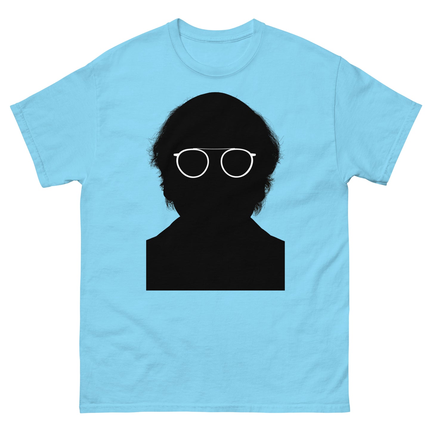 Cable Comic Curmudgeon Silhouette Glasses Icon Unisex Graphic Tee