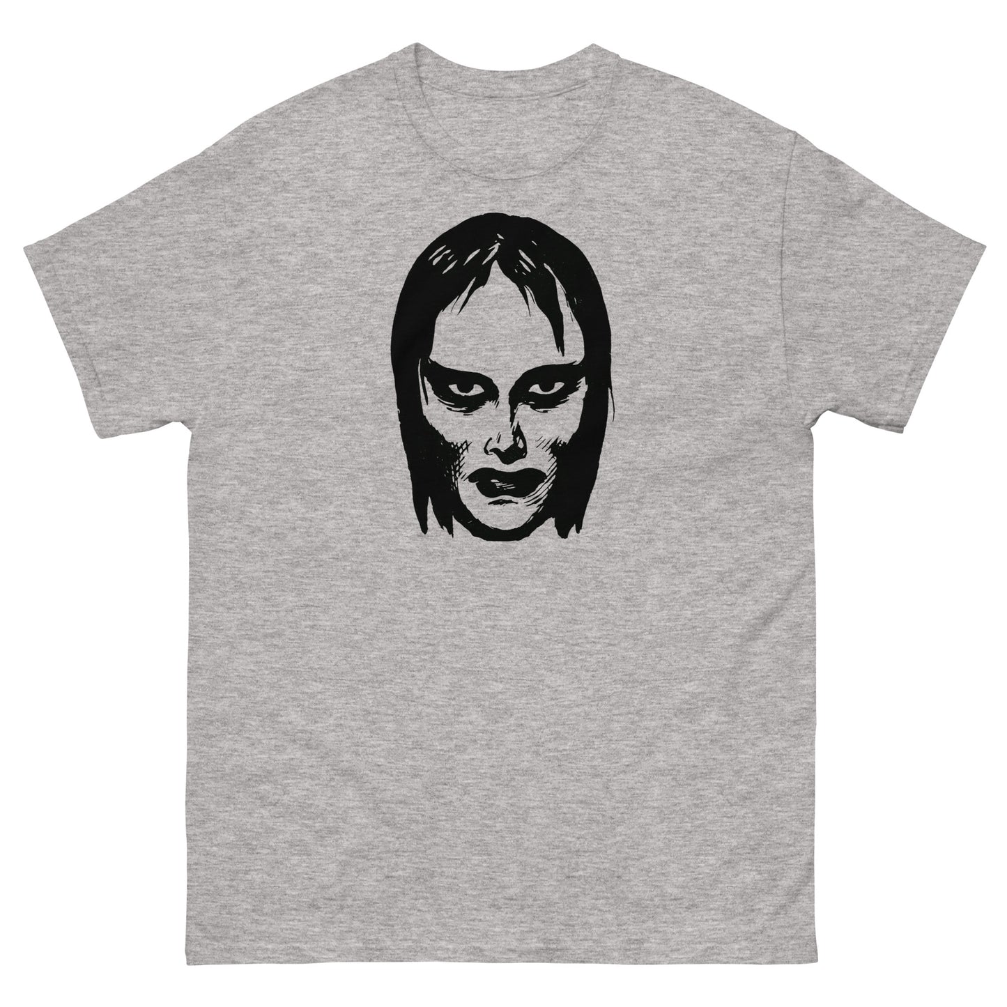 Vampire Girl Mask | Vintage Comic Book Ad Horror Halloween Unisex Classic Tee