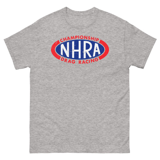 Hot Rod Drag Racing Distressed Unisex Classic Tee