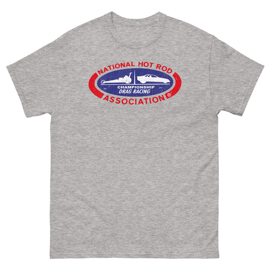 Hot Rod Drag Racing Classic Distressed Unisex Classic Tee