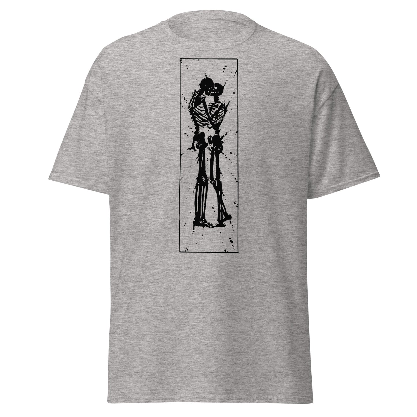 Watchmen-Inspired Skeletons Nuclear Kiss (Black) Classic Tee