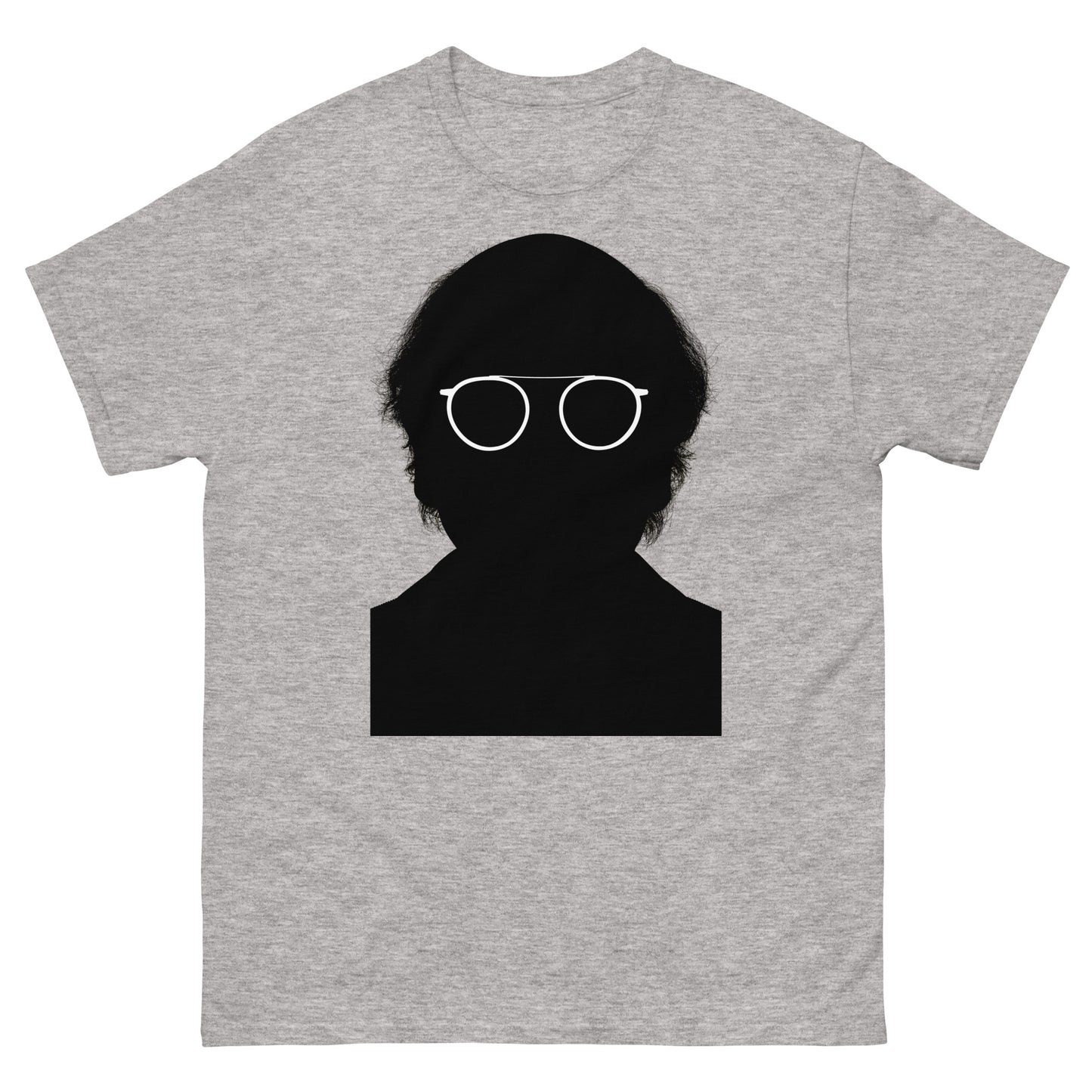 Cable Comic Curmudgeon Silhouette Glasses Icon Unisex Graphic Tee