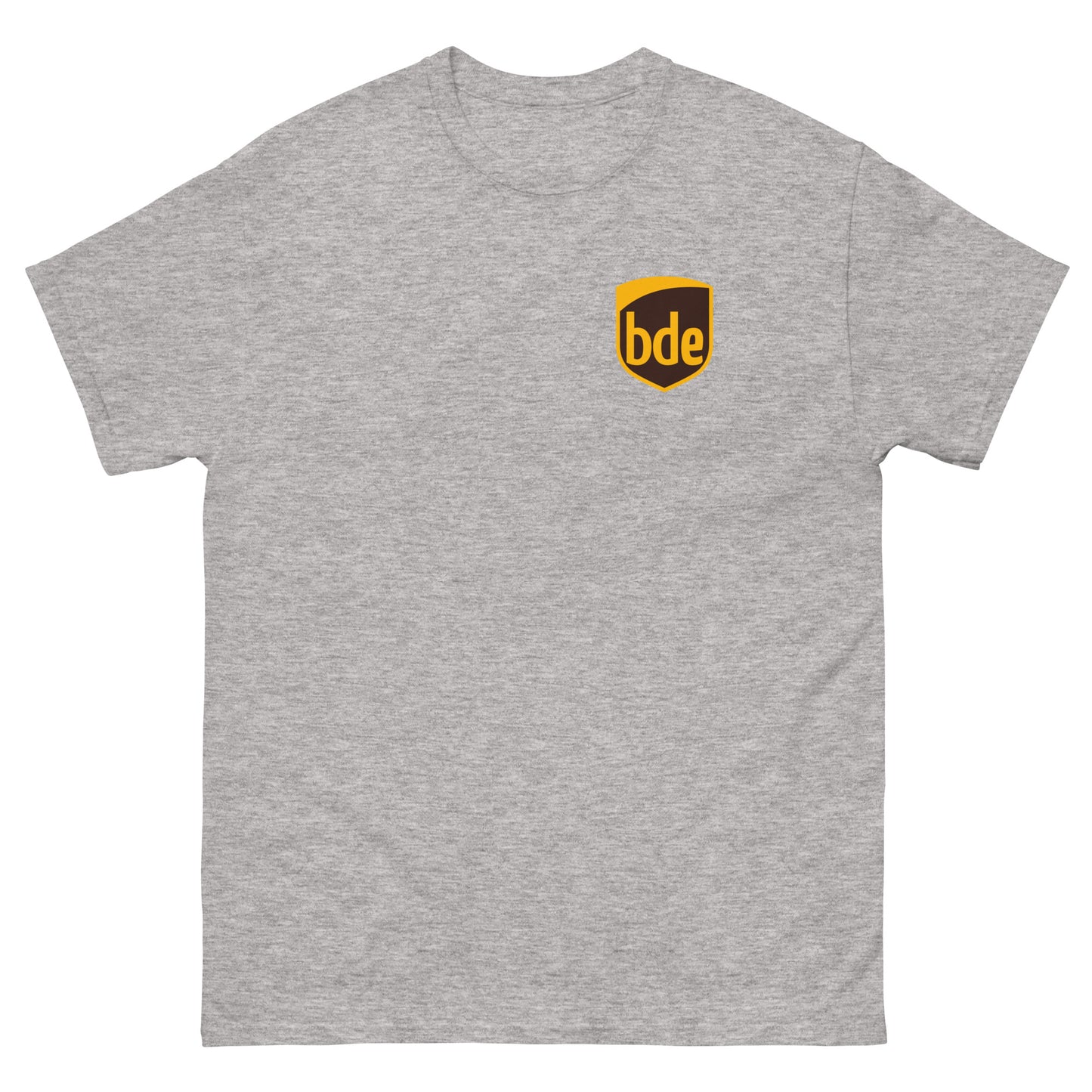 BDE Big Dick Energy Delivery Driver (Front & Back Print) Unisex Classic T-Shirt