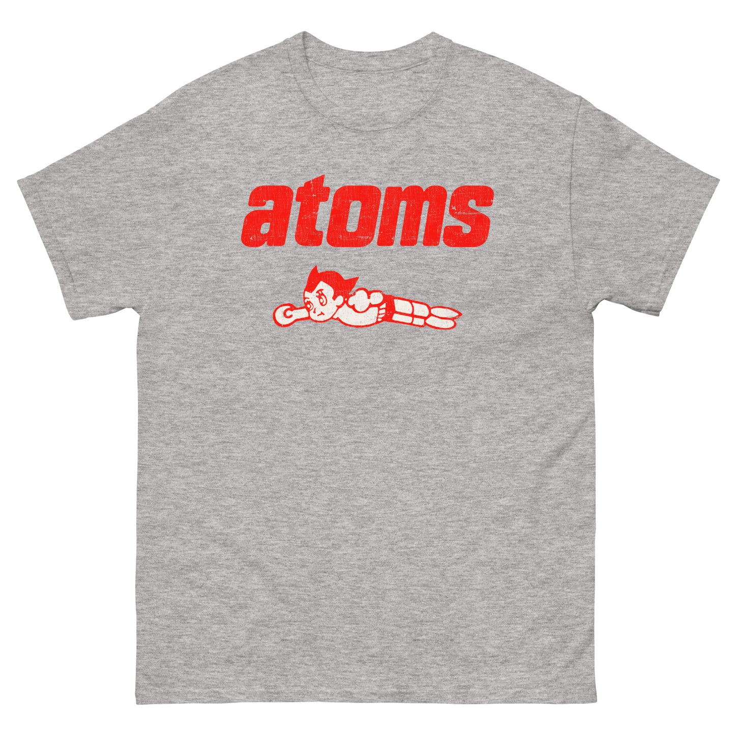 Sankei Atoms サンケイアトムズ Distressed Baseball Logo (Red) Classic Tee