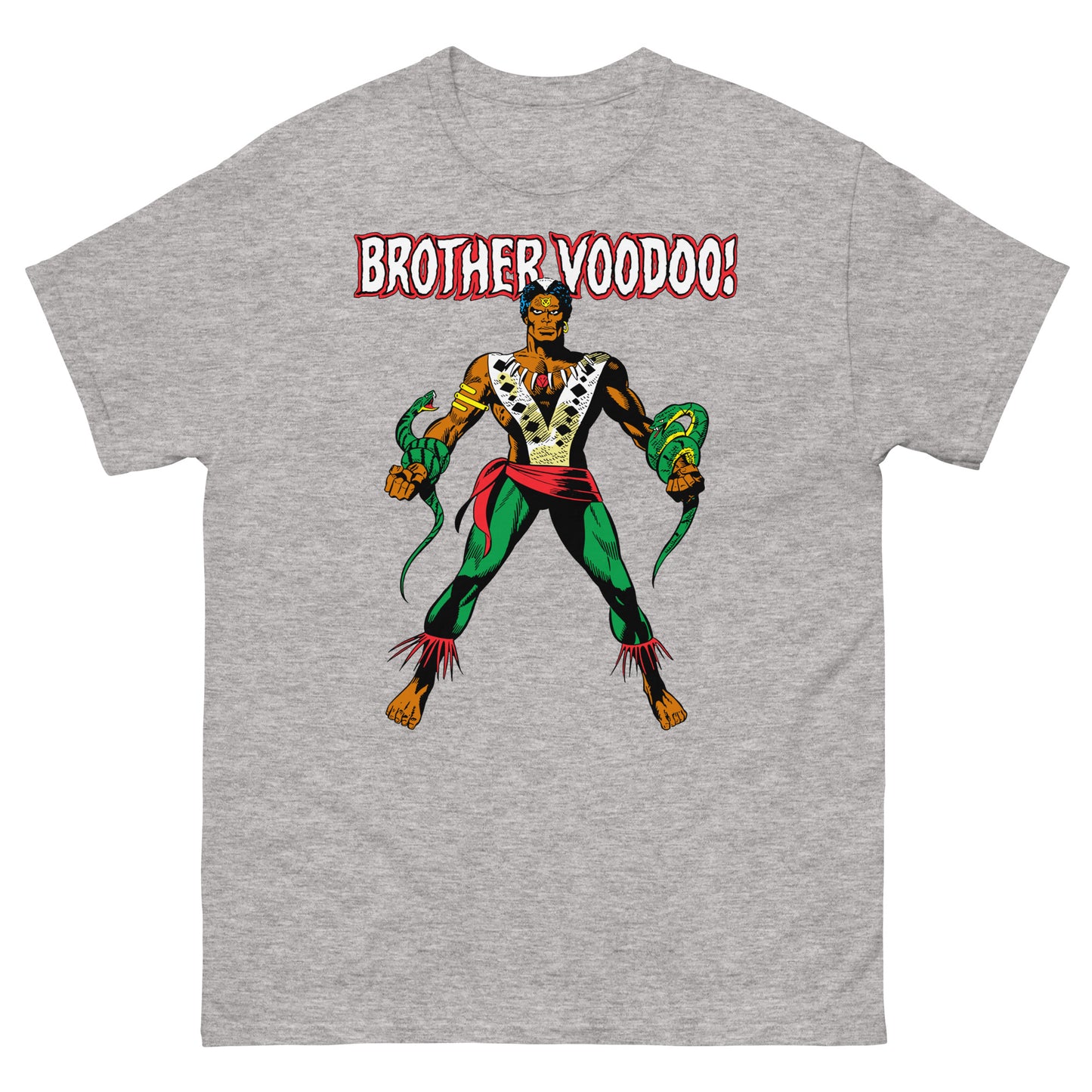 Brother Voodoo Haitain Houngan Classic Comic Book Unisex Tee