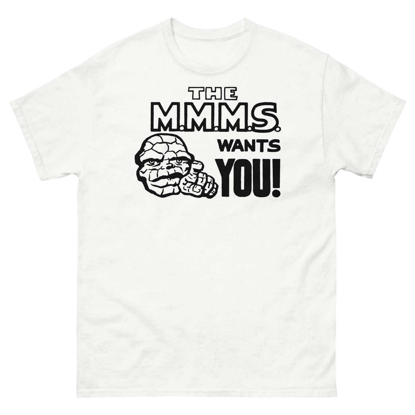 The M.M.M.S. Wants You! Vintage Fan Club Logo Unisex Classic Tee