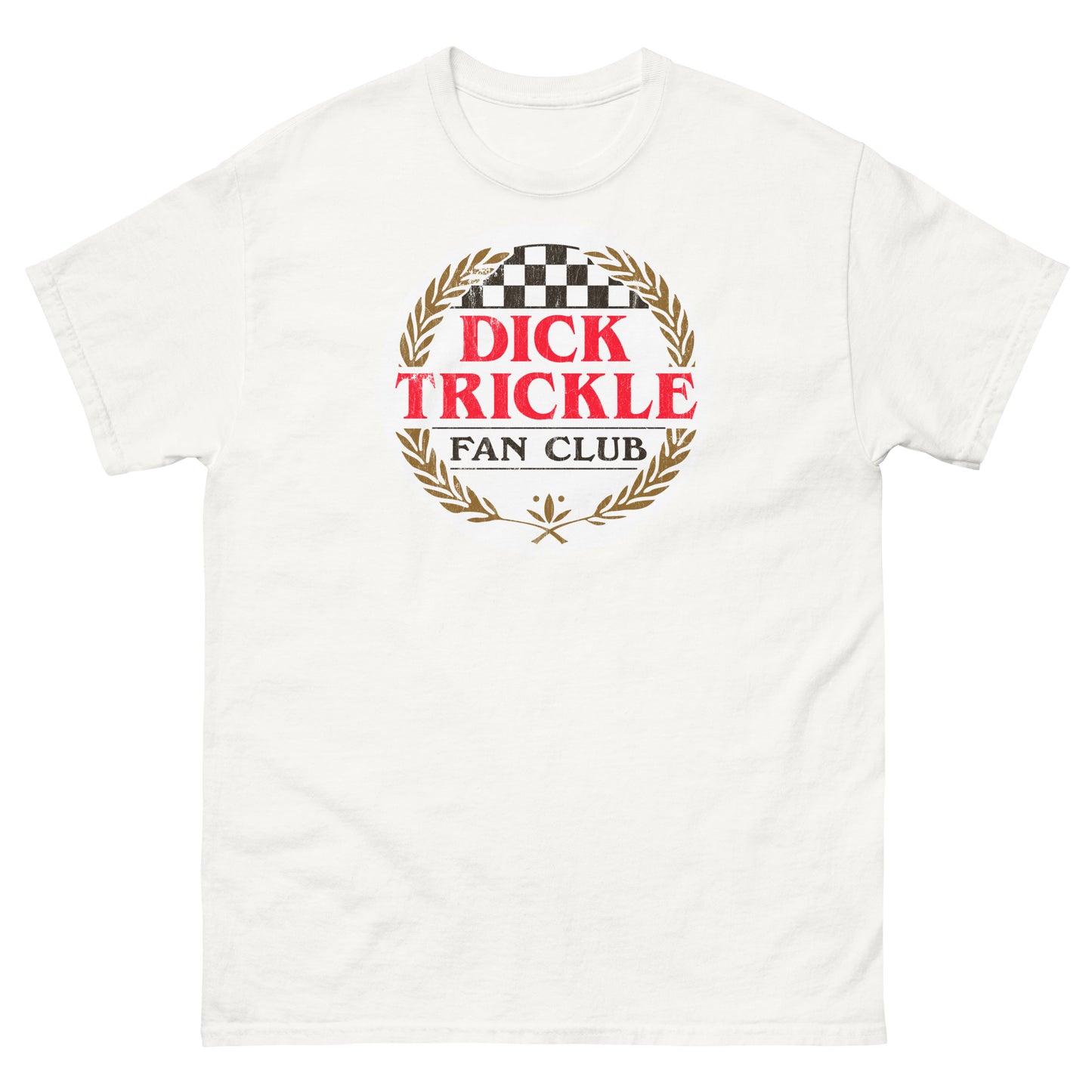 Dick Trickle Fan Club Distressed Retro Racing Unisex Classic Tee