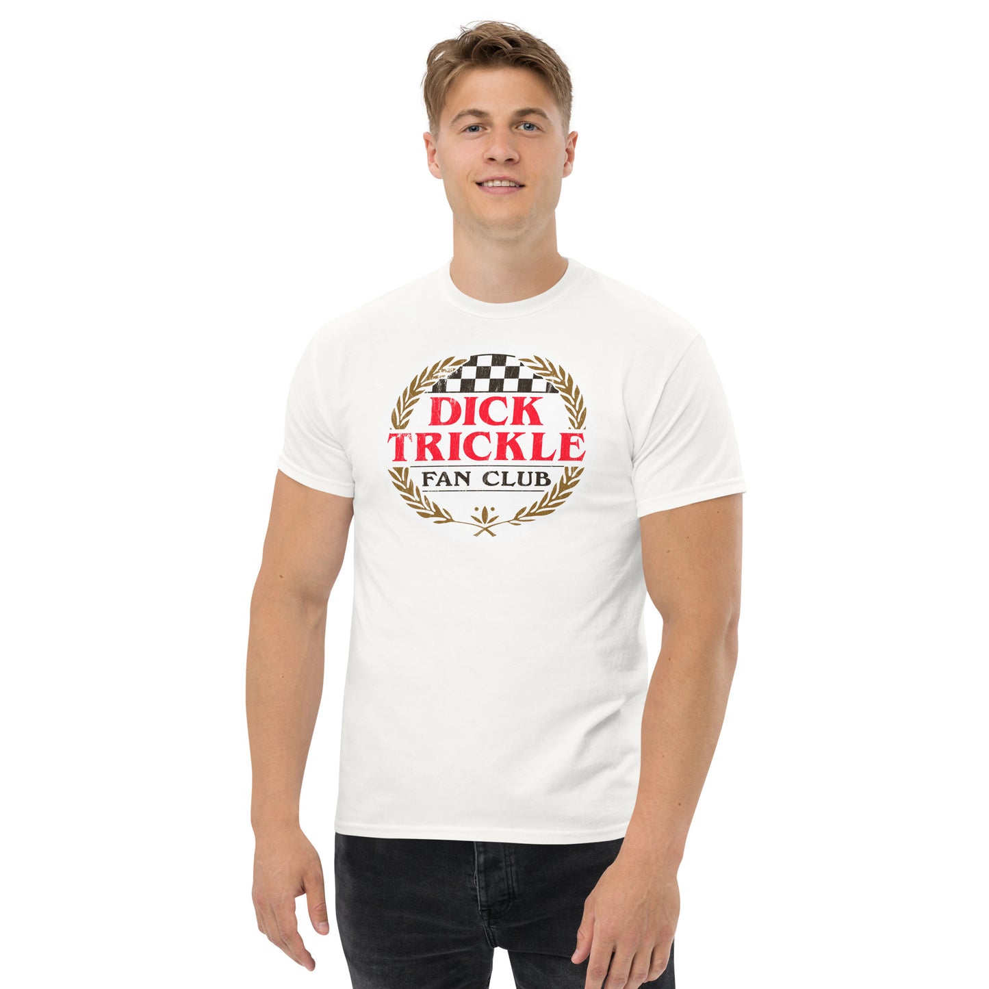 Dick Trickle Fan Club Distressed Retro Racing Unisex Classic Tee