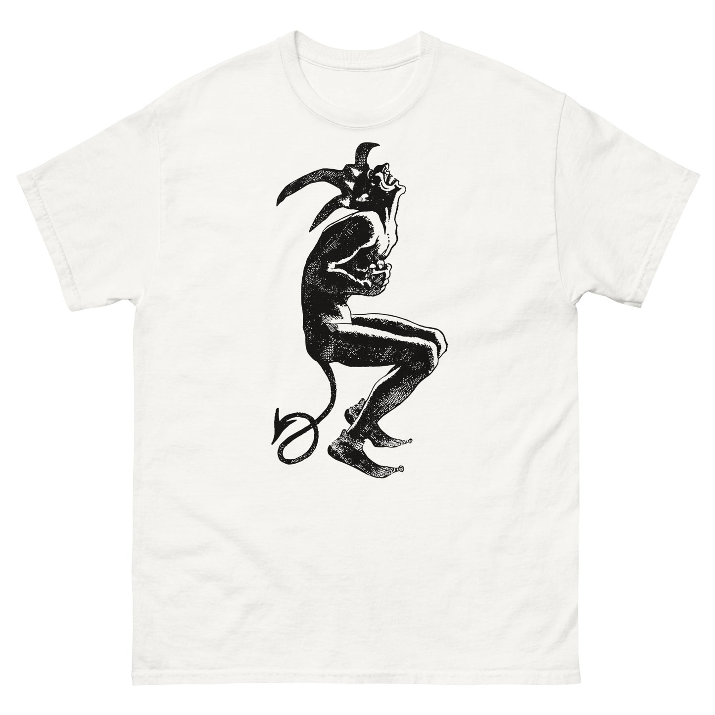 Poker Joker Card Wicked Delight Laughing Jester Devil Classic Unisex Tee