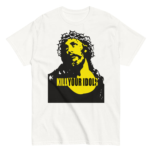 Kill Your Idols Jesus Graphic As Worn by Axl Rose Unisex Classic Tee