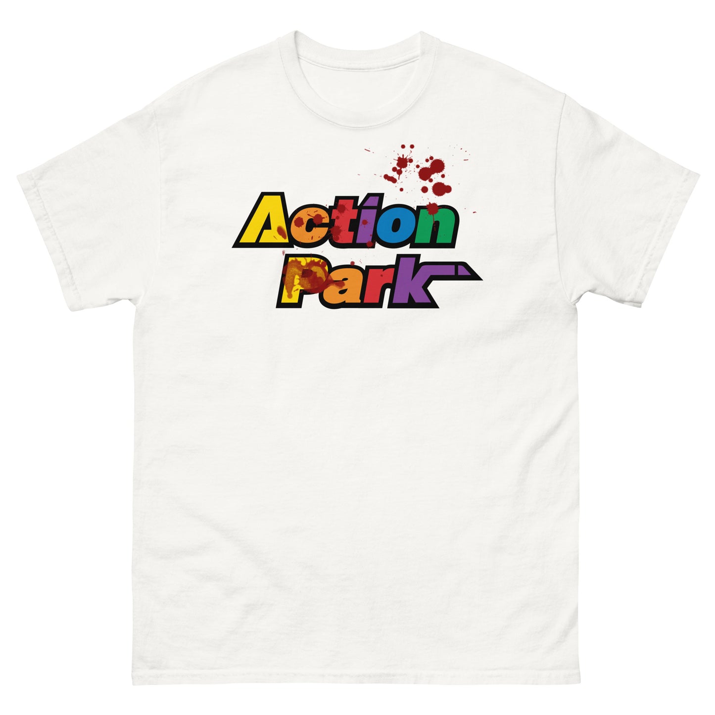 Mountain Creek Bloody Theme Park Logo Retro Nostalgia Tee