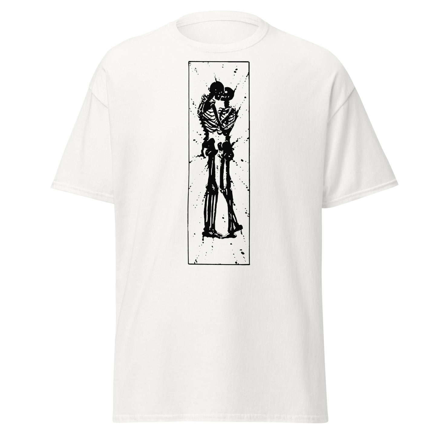 Watchmen-Inspired Skeletons Nuclear Kiss (Black) Classic Tee