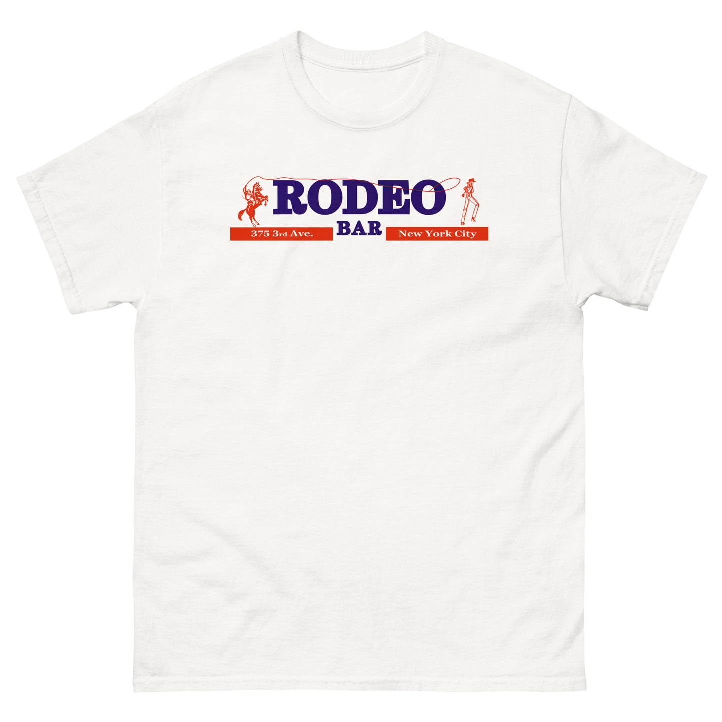 Rodeo Bar NYC Classic Country Tavern Vintage Graphic Tee