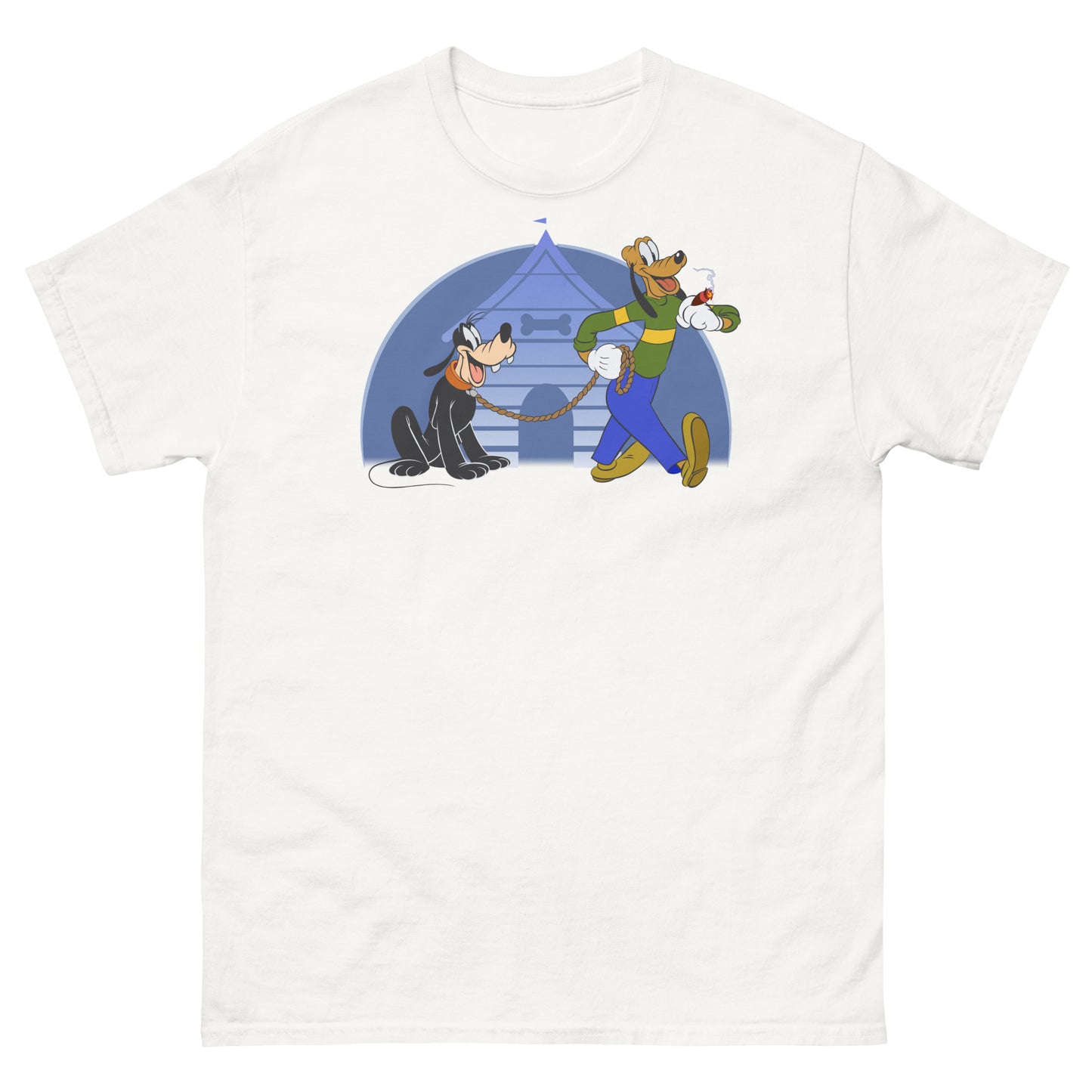 Freedom Is A State of Mind: Poofy & Gluto Role Reversal Unisex Classic Tee