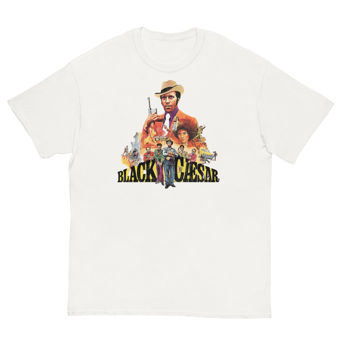 Black Caesar Vintage Distressed Unisex Classic Tee