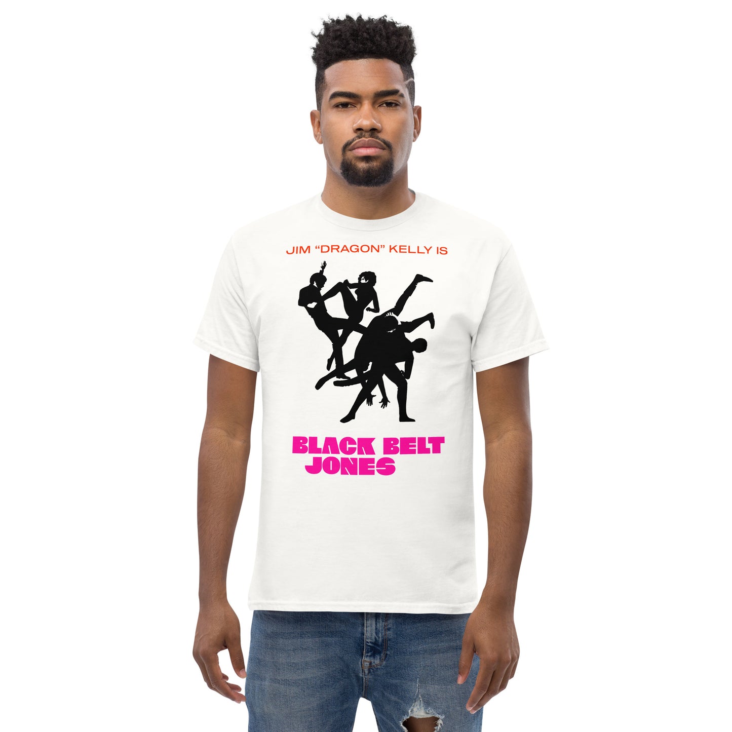 Jim "Dragon" Kelly is Black Belt Jones Classic Unisex T-Shirt