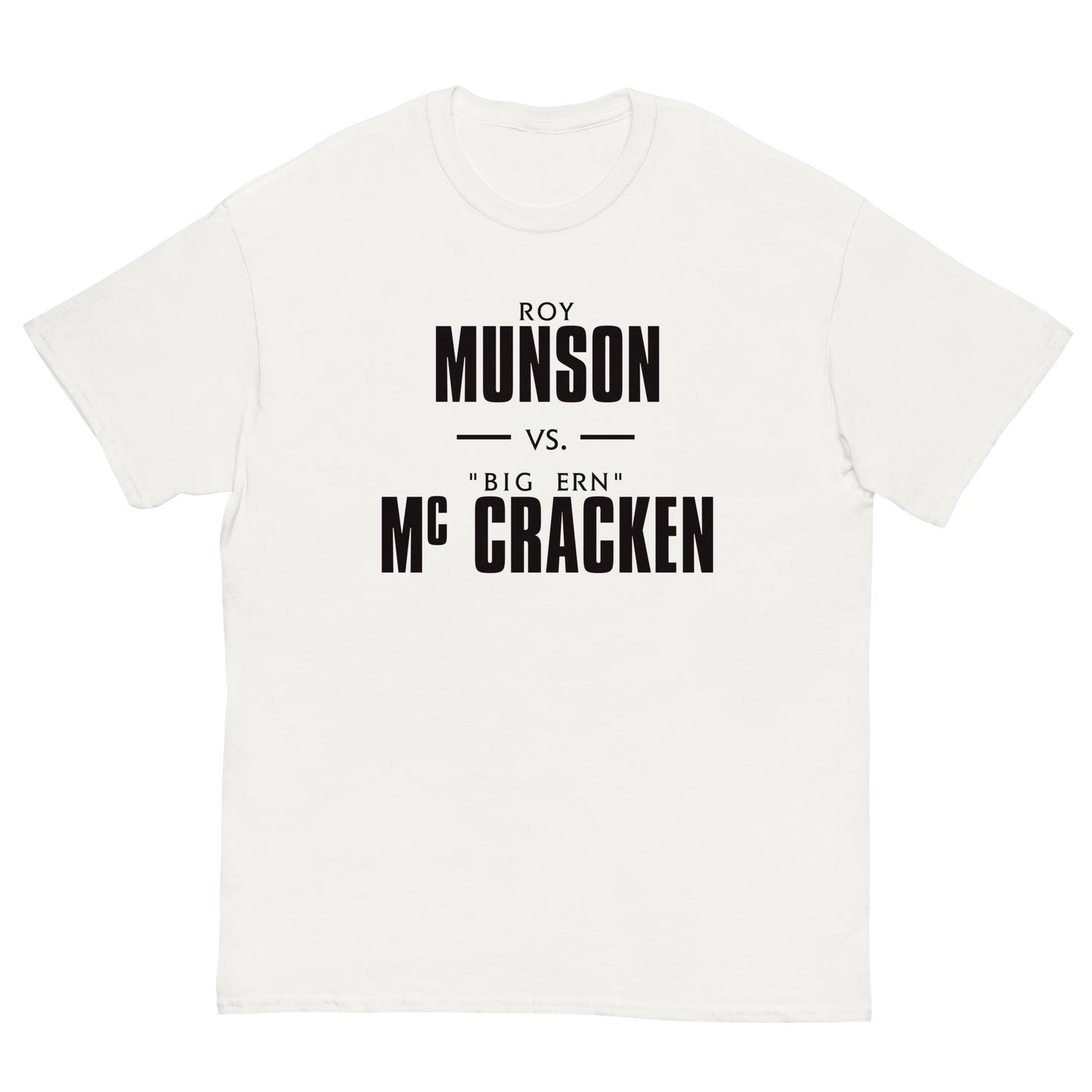KINGPIN Roy Munson Vs. Big Ern McCracken $1,000,000 Dollar Reno Open Bowling Replica Cosplay | Front & Back Print Classic Tee