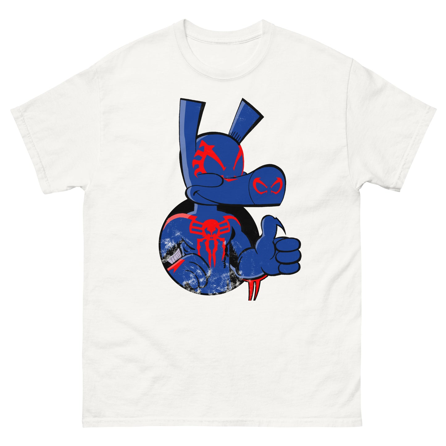 Ham 2099 | Piguel O'Hara | Distressed Comic Book Superhero Parody Unisex T-Shirt