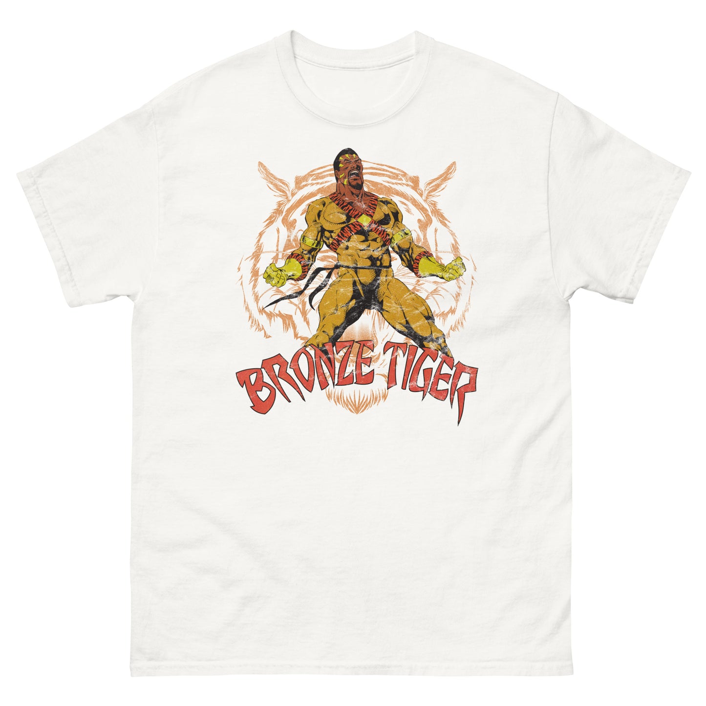 Bronze Tiger Retro Martial Arts Unisex Classic Comic Book Tee