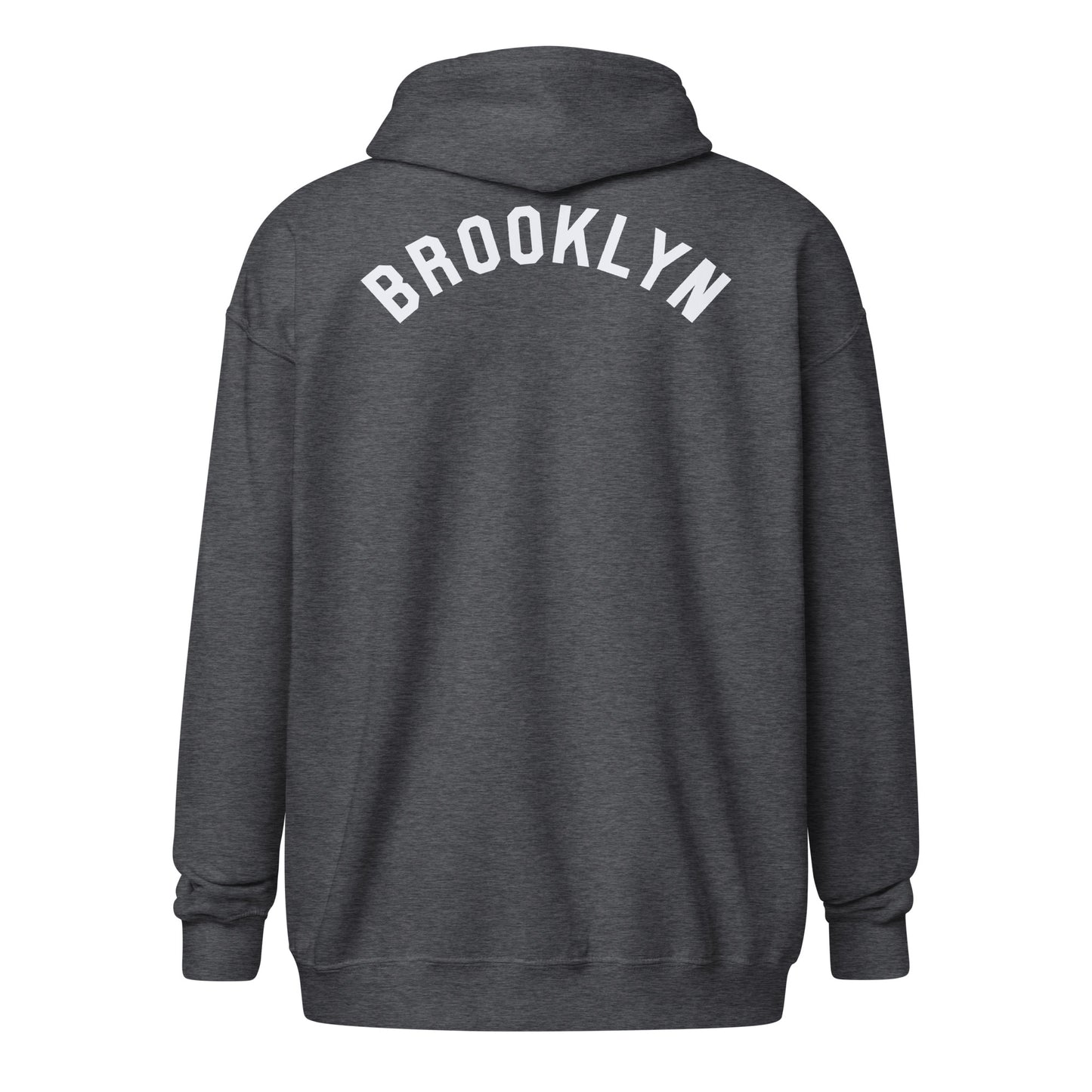 Brooklyn Bums Streetwear Heavy Blend Unisex Zip Hoodie