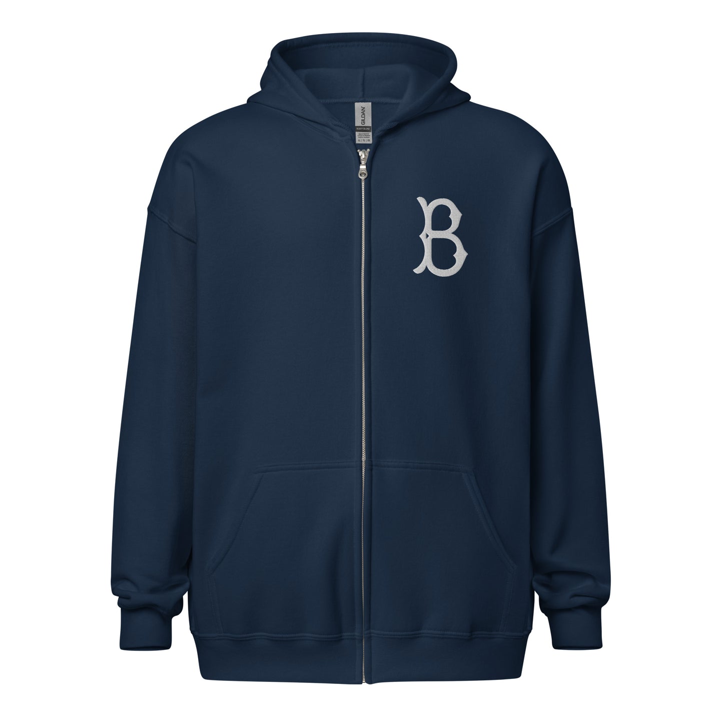 Brooklyn Bums Streetwear Heavy Blend Unisex Zip Hoodie