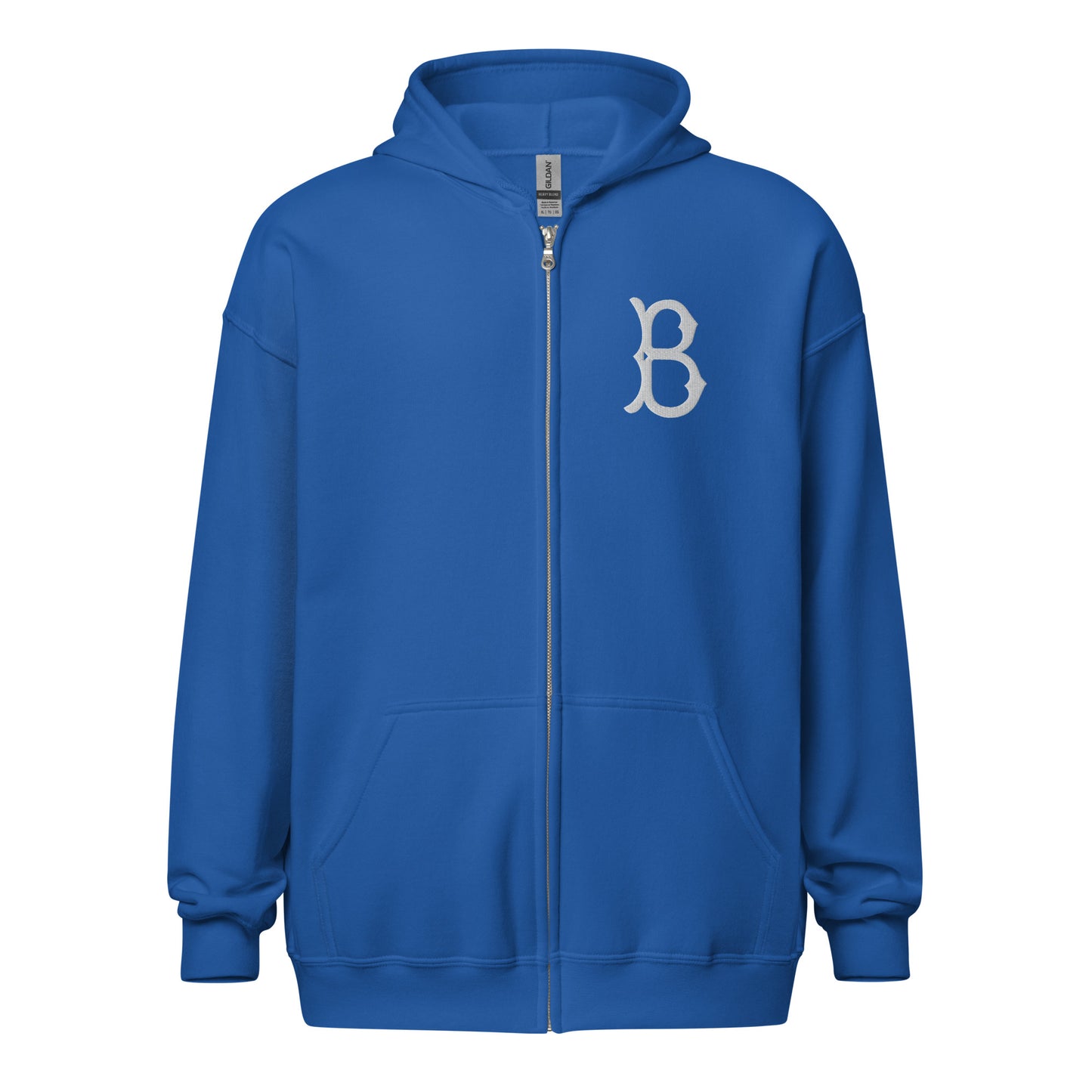 Brooklyn Bums Streetwear Heavy Blend Unisex Zip Hoodie