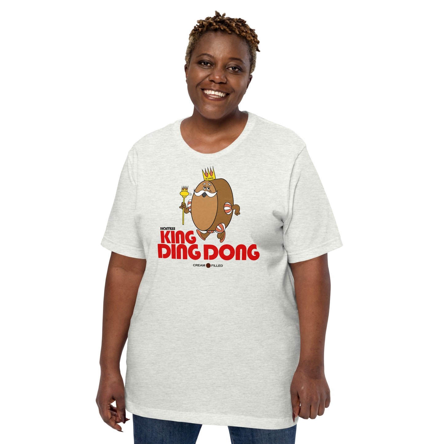 King Ding Dong Cream Filled Vintage 70s Parody Softstyle Unisex T-Shirt