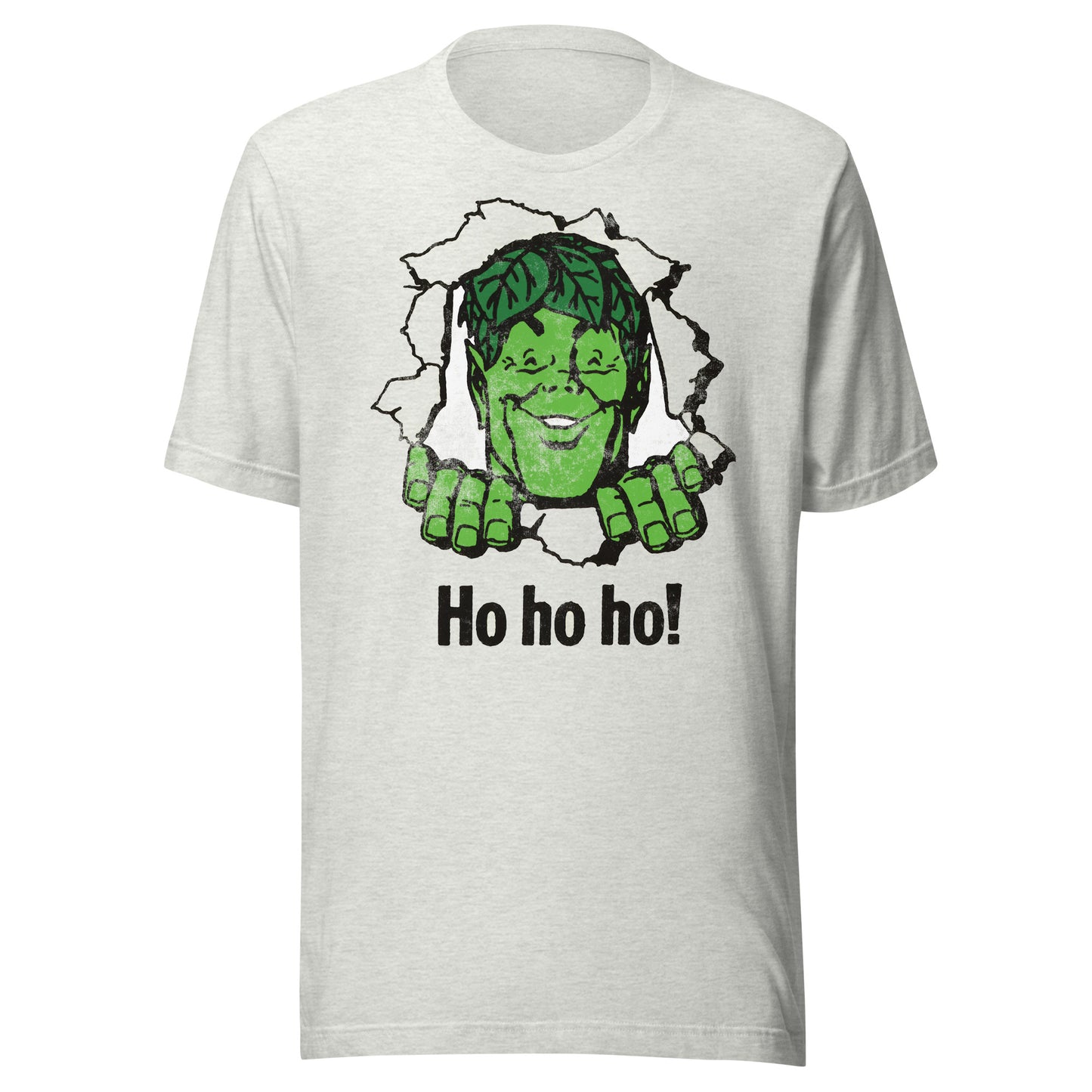 Jolly Giant Ho Ho Ho! Chest Burst Distressed Vintage Softstyle T-Shirt