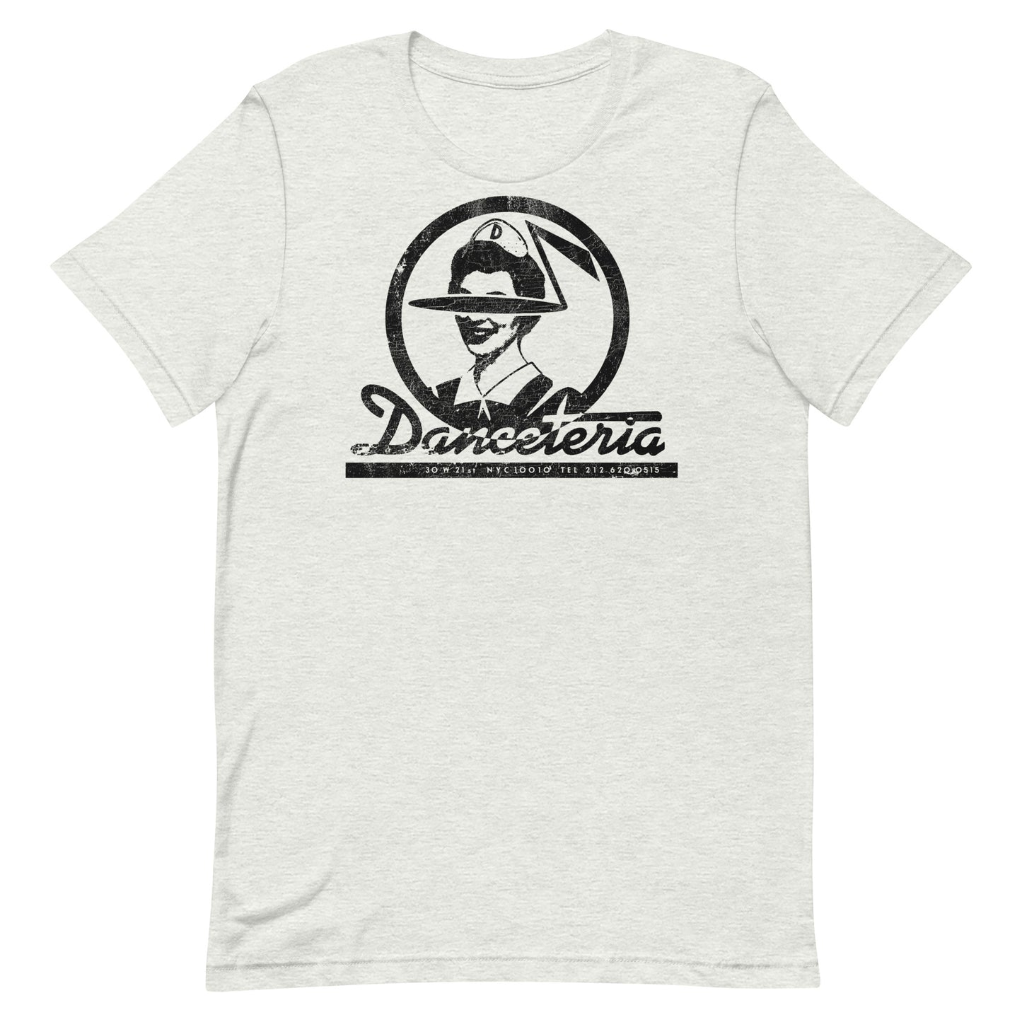 Danceteria NYC Logo Distressed Vintage Softstyle Unisex Tee