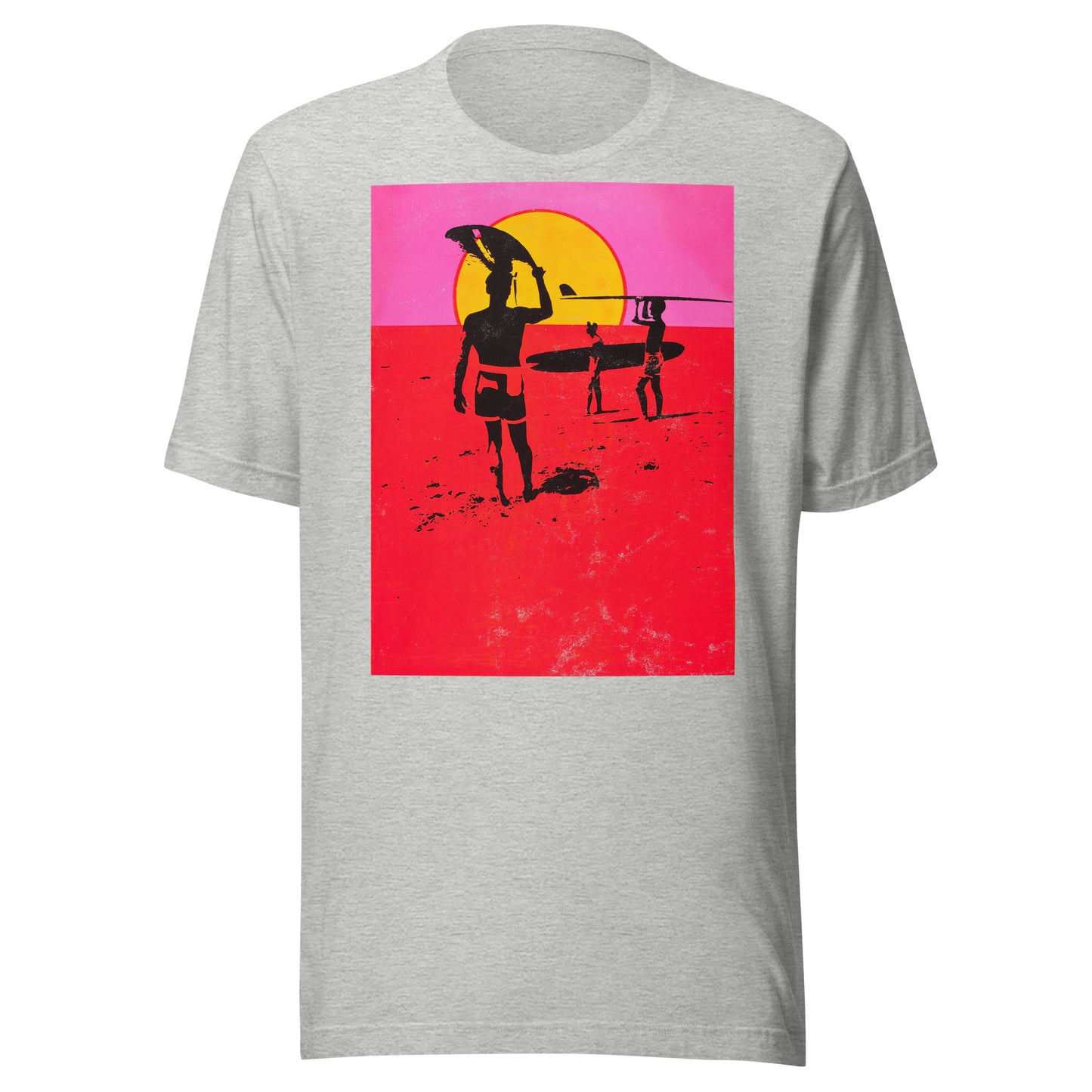 Endless Summer Neon Colors Retro Distressed Softstyle T-Shirt