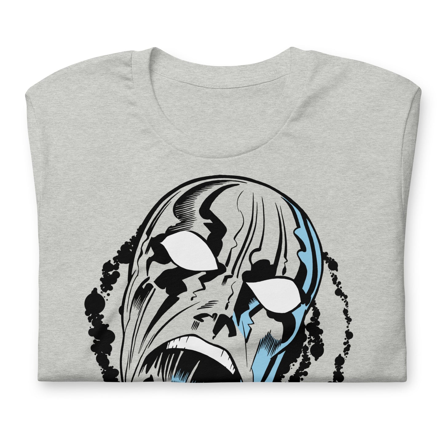 Radd Surfer Retro Cosmic Herald Comic Book Negative Space Softstyle Unisex Tee