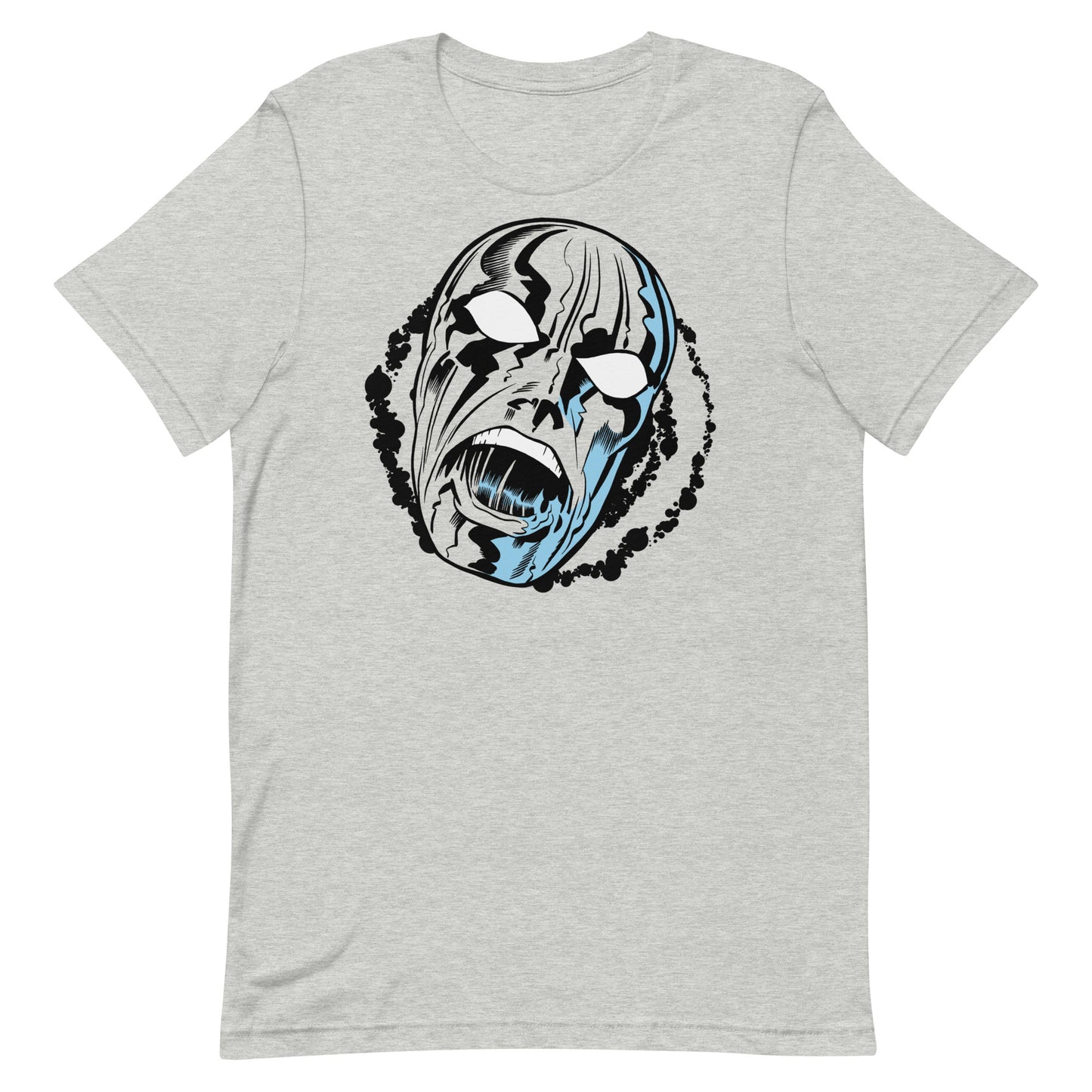 Radd Surfer Retro Cosmic Herald Comic Book Negative Space Softstyle Unisex Tee