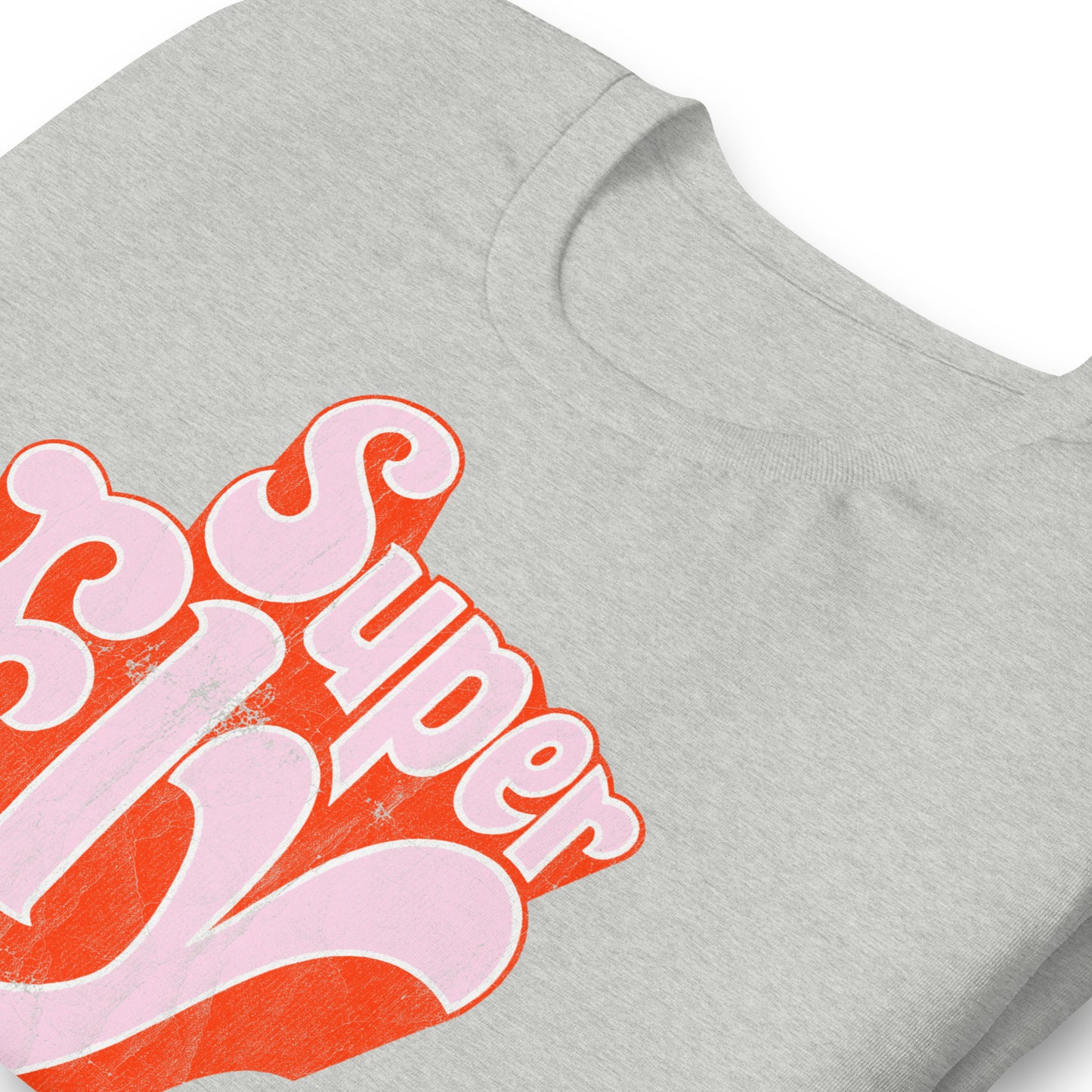 Super Fly (Pink) 70s Blaxploitation Funk Distressed Softstyle Tee