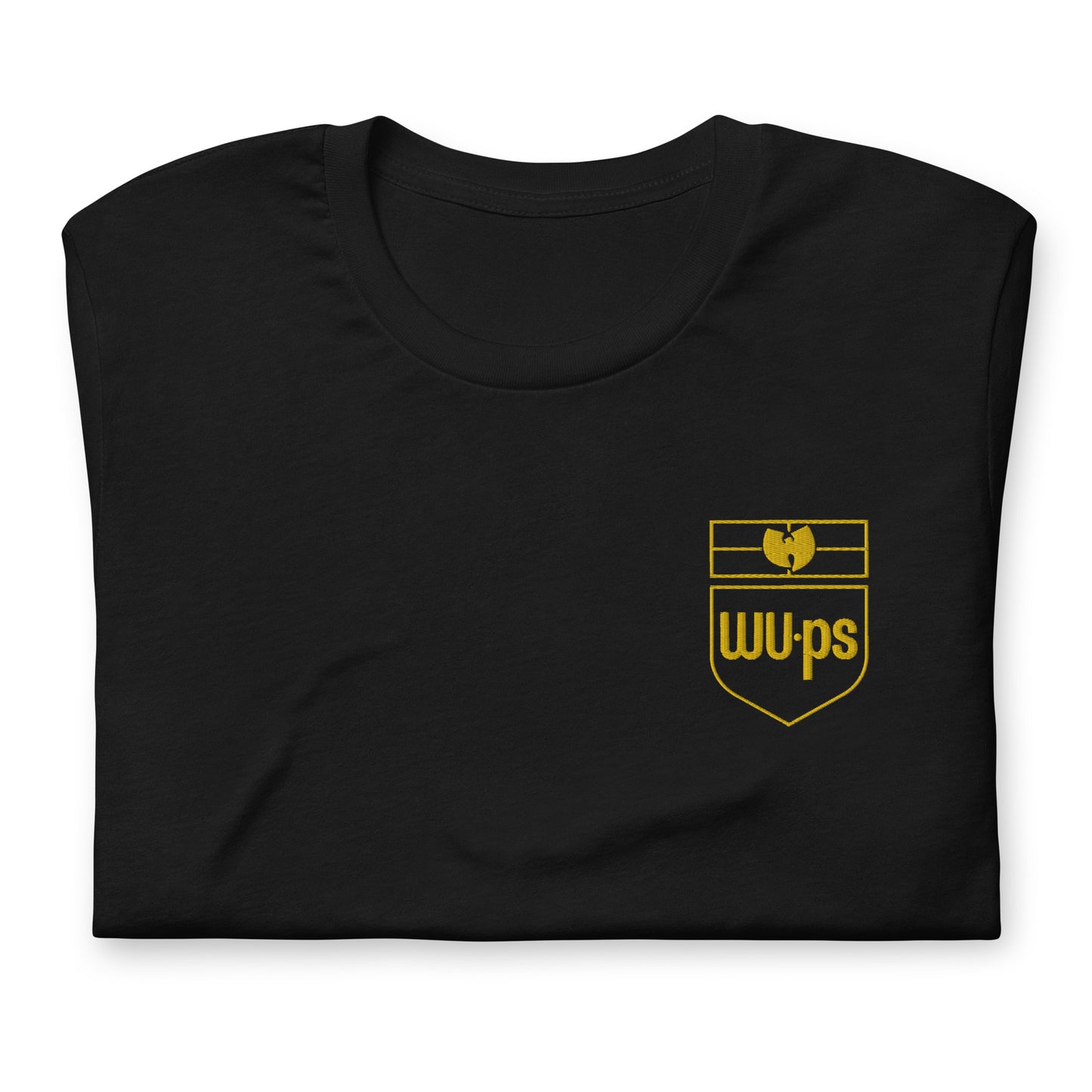WU-ps Embroidered Logo Unisex T-Shirt