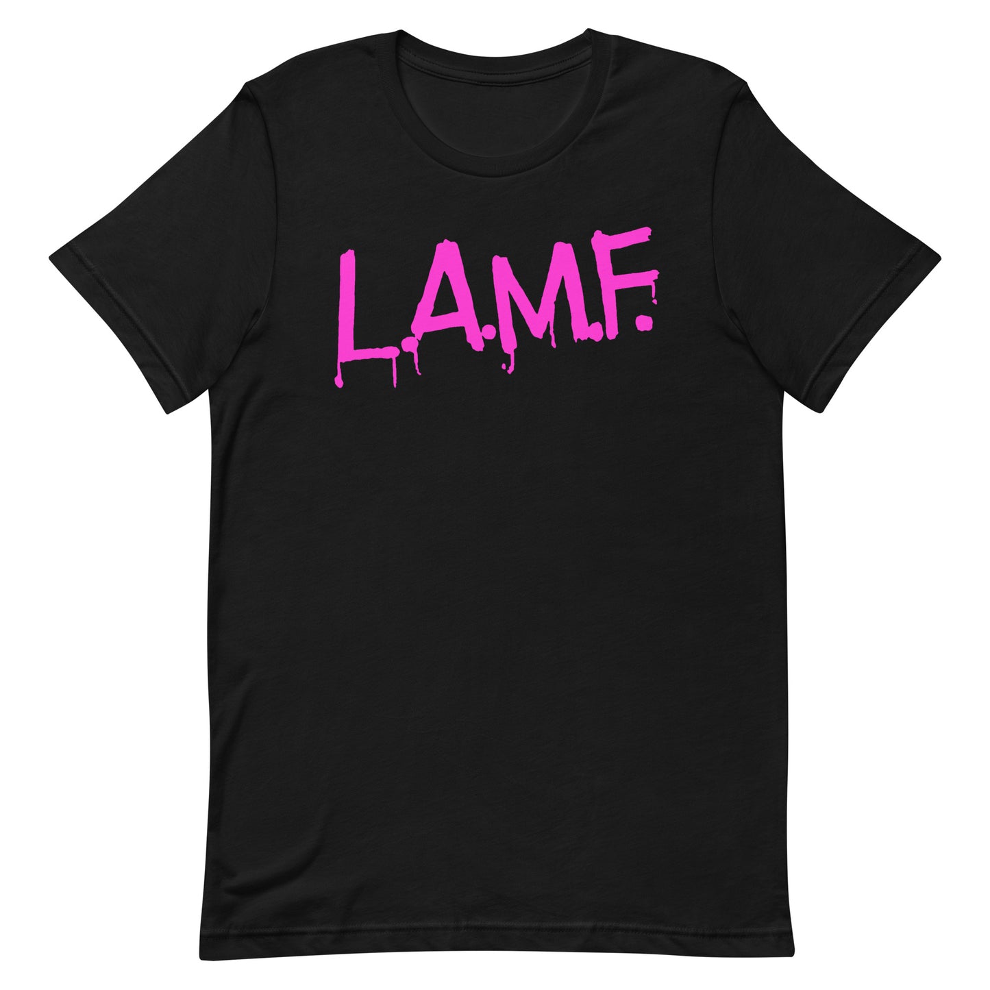 L.A.M.F. Punk Rock Graffiti Logo Softstyle Unisex T-Shirt LAMF