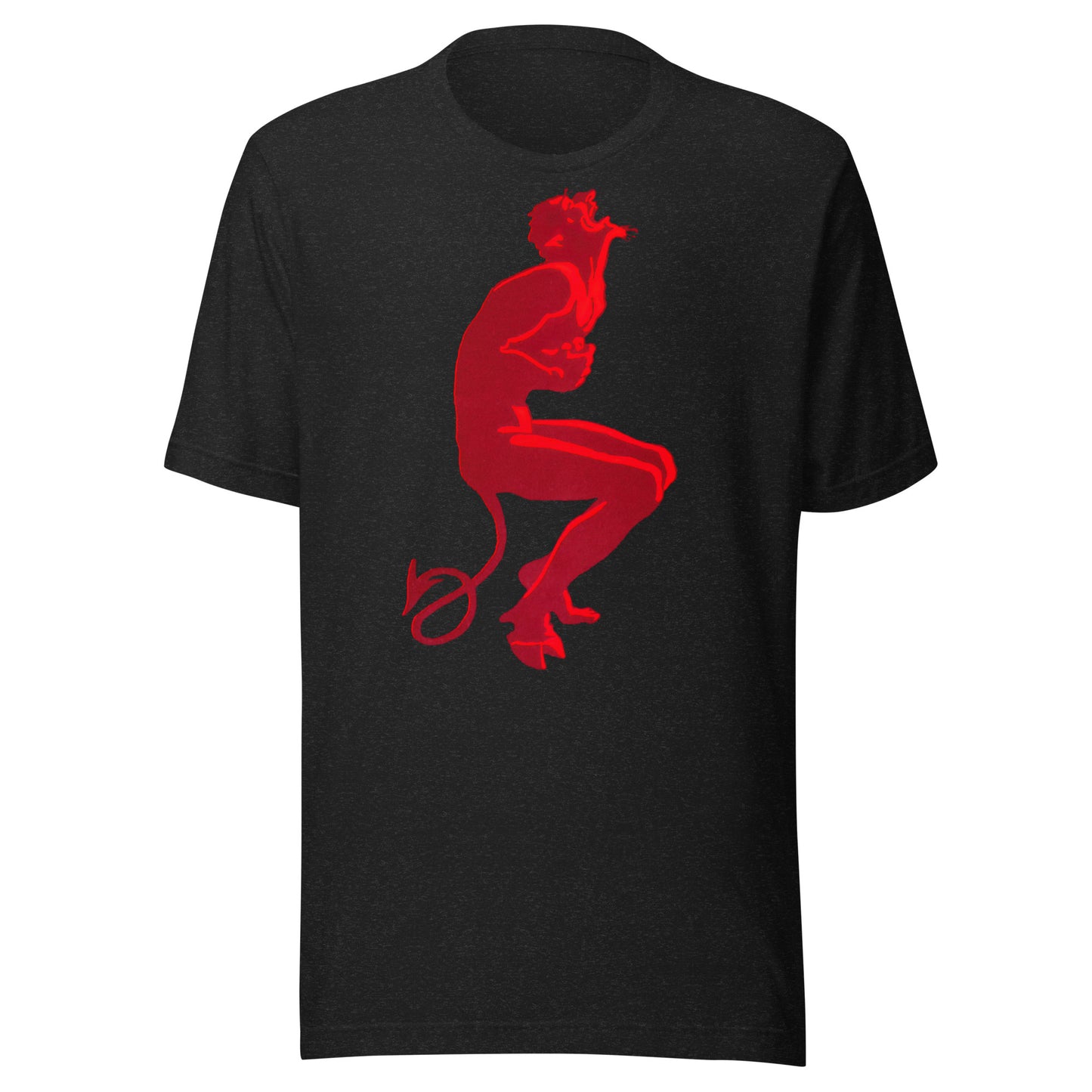 DLR A Little Ain't Enough Laughing Devil Wicked Delight Softstyle Unisex Tee