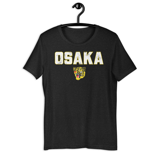Osaka Tigers (White) Vintage Japanese Baseball Distressed Softstyle Tee