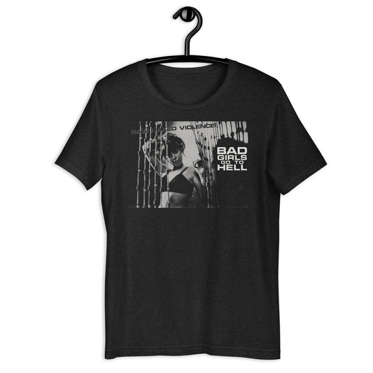Bad Girls Go To Hell Negative Space Poster Softstyle T-Shirt