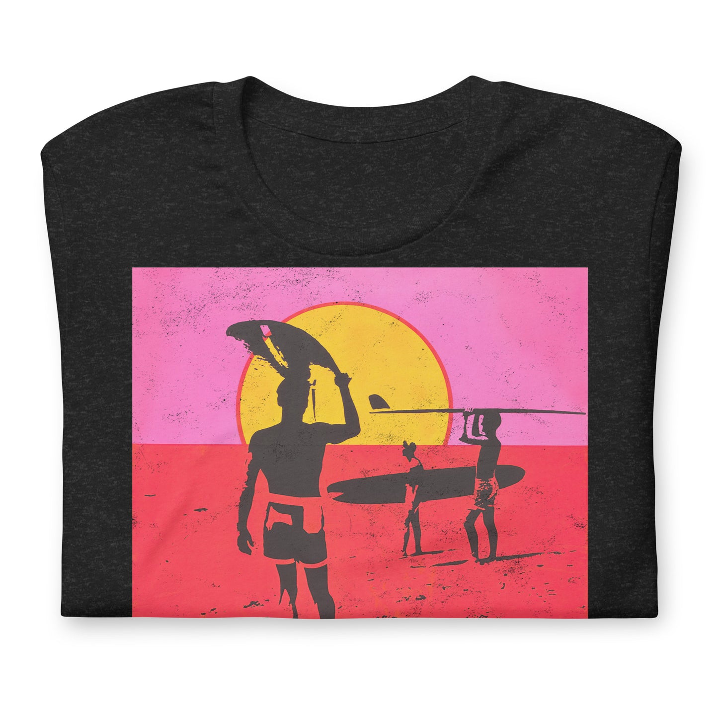 Endless Summer Neon Colors Retro Distressed Softstyle T-Shirt