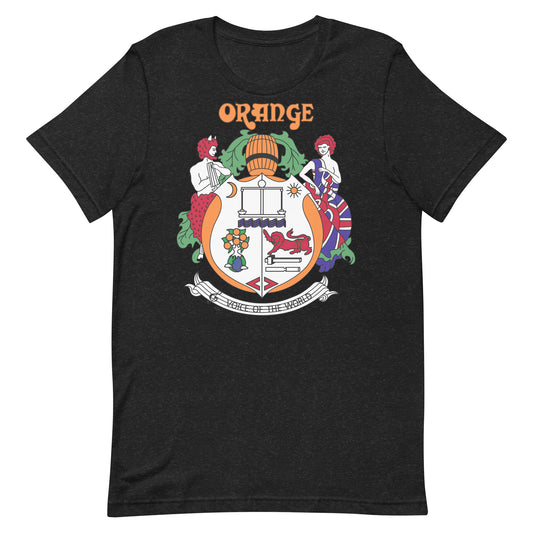 Orange Vintage Crest Softstyle Unisex Tee