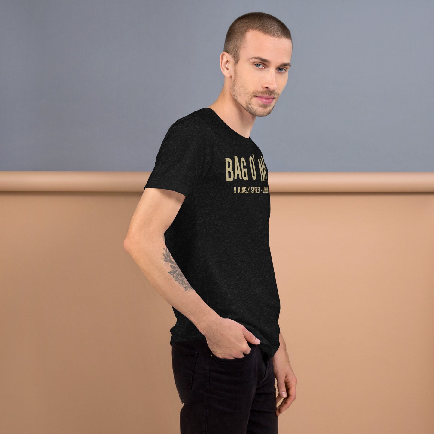 Bag O’ Nails London Vintage Music Venue Distressed Softstyle Classic Tee