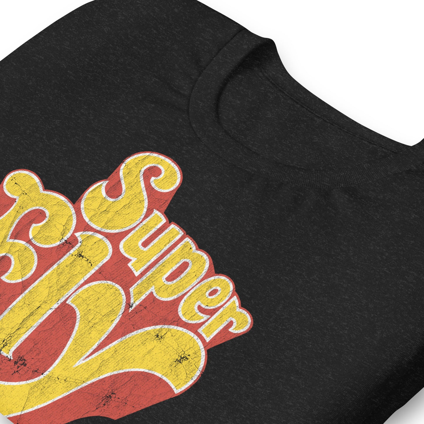 Super Fly (Yellow) 70s Blaxploitation Funk Distressed Softstyle Tee