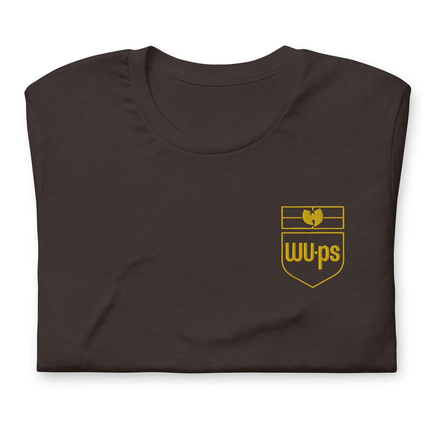 WU-ps Embroidered Logo Unisex T-Shirt