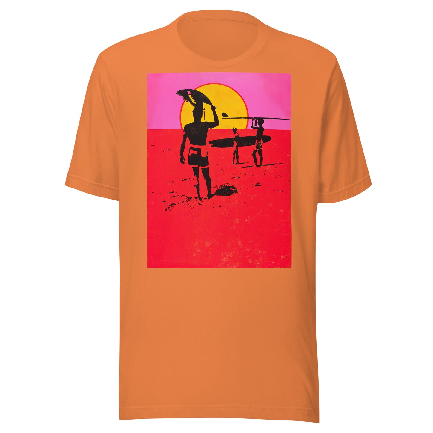 Endless Summer Neon Colors Retro Distressed Softstyle T-Shirt