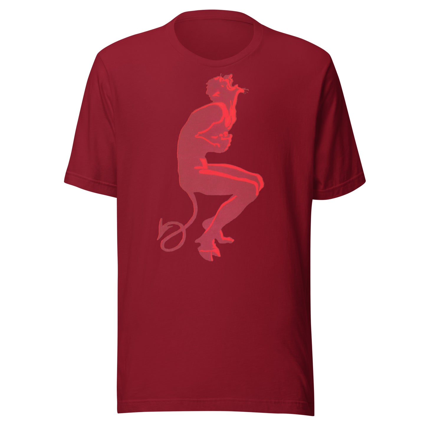 DLR A Little Ain't Enough Laughing Devil Wicked Delight Softstyle Unisex Tee