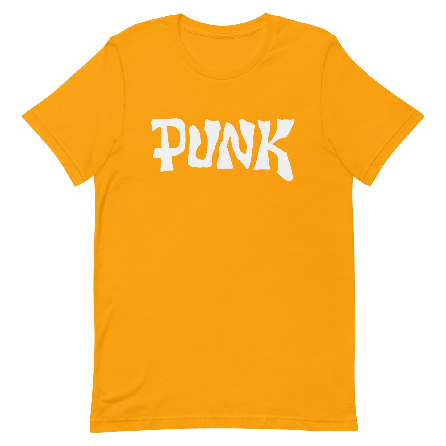 PUNK Logo Distressed Softstyle Streetwear Tee | As Worn By Debbie Harry Vintage NYC Rockstar Unisex T-Shirt